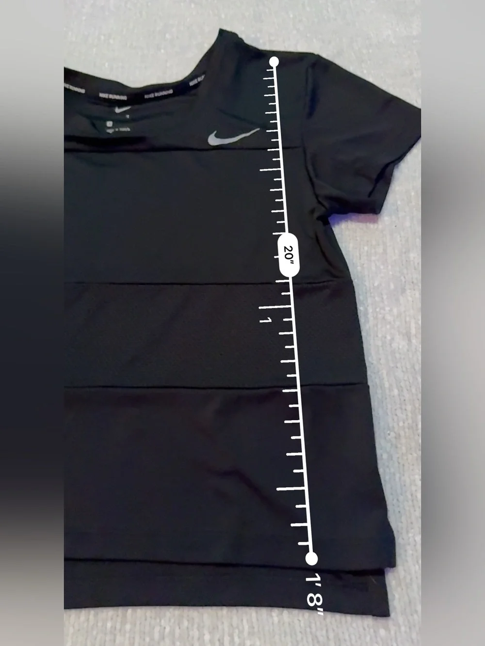 Nike Women’s Black Dri-FIT Short Sleeve Training Top Size Small